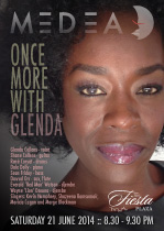 Glenda Collens VoBaDu @ Fiesta Plaza Gig Poster