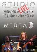 Glenda Collens MEDEA @ Studio Live! Gig Poster