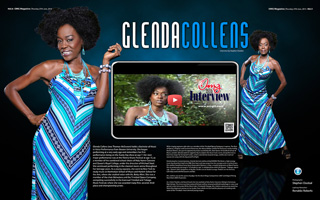 Glenda Collens OMG Magazine Video